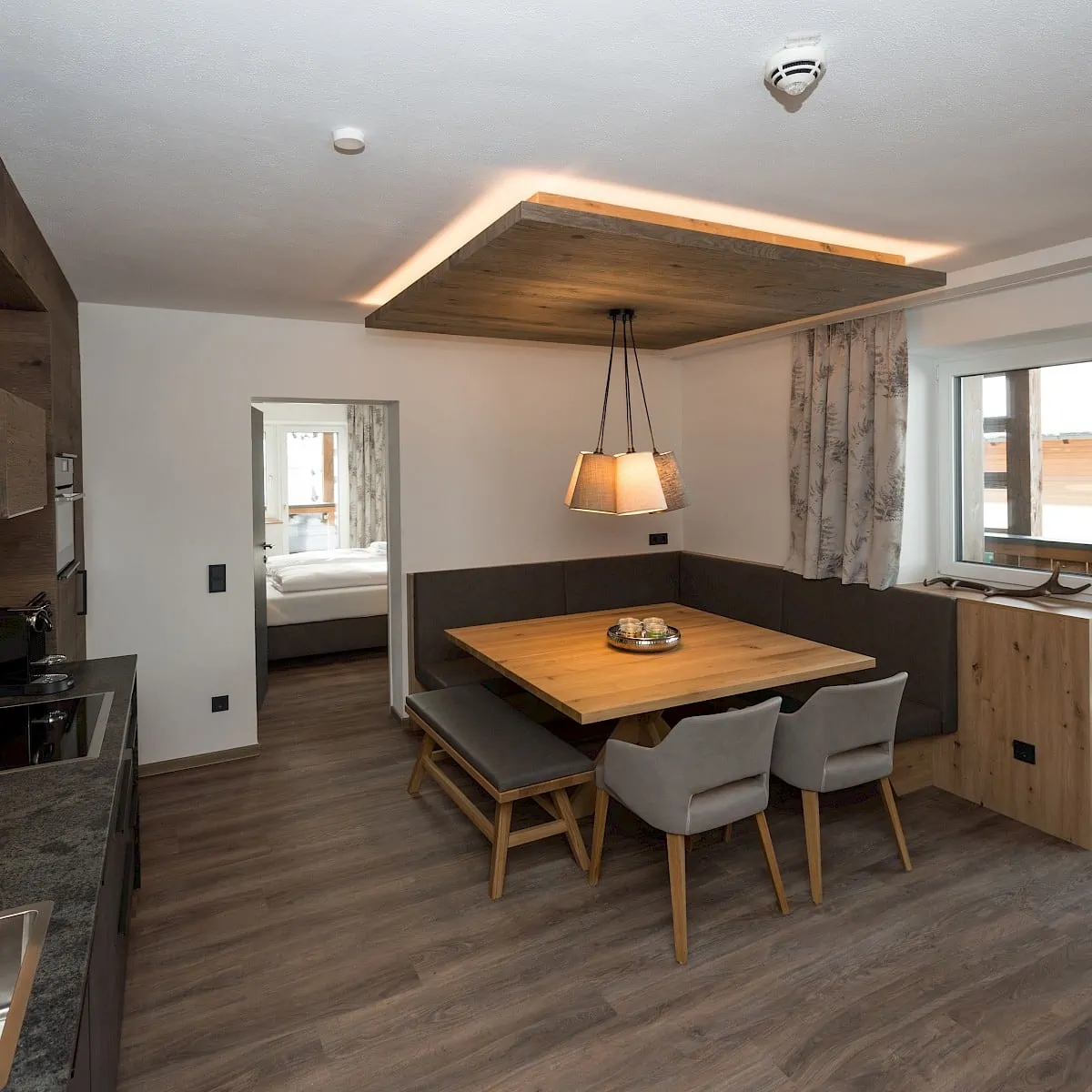 Living area Zirm 5 | Zirmhof Apartments in Saalbach