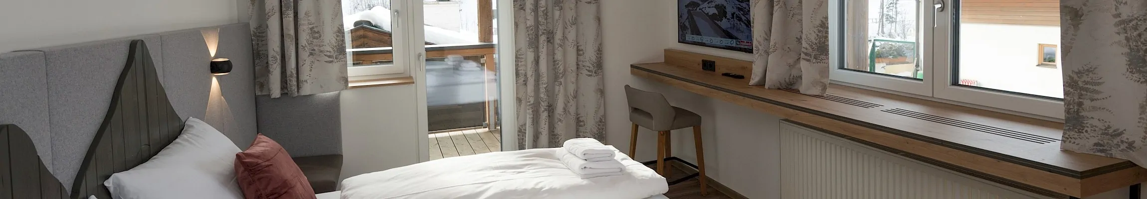 Bedroom Zirm 9 | Zirmhof Apartments
