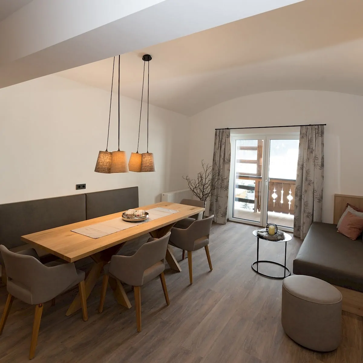 Living area Zirm 12 | Zirmhof Apartments in Saalbach