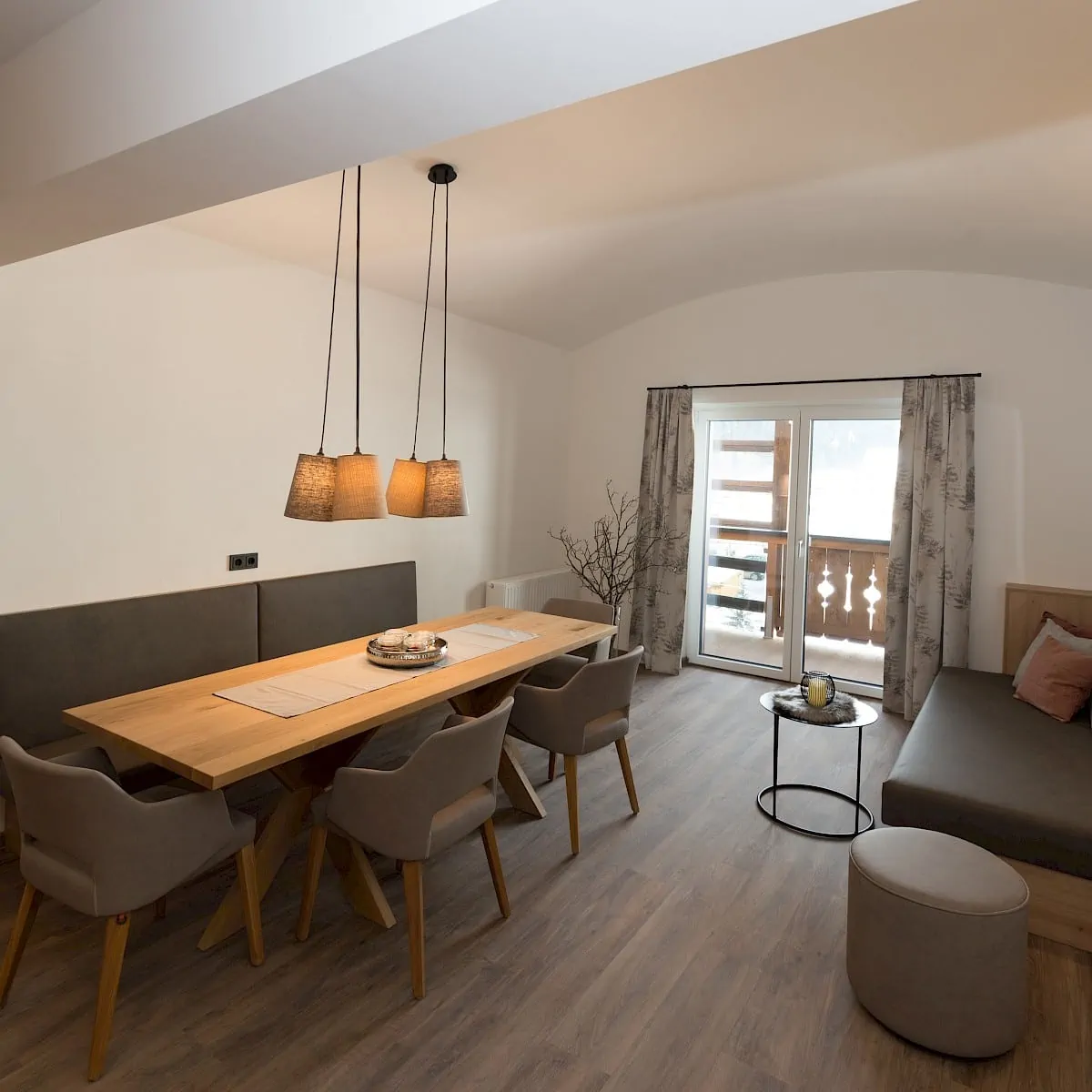 Woonkamer Zirm 12 | Zirmhof Appartementen in Saalbach