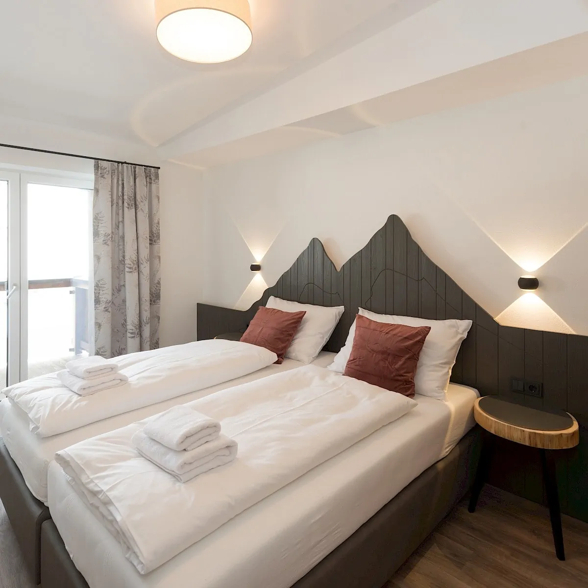 Bedroom Zirm 12 | Zirmhof Apartments in Saalbach