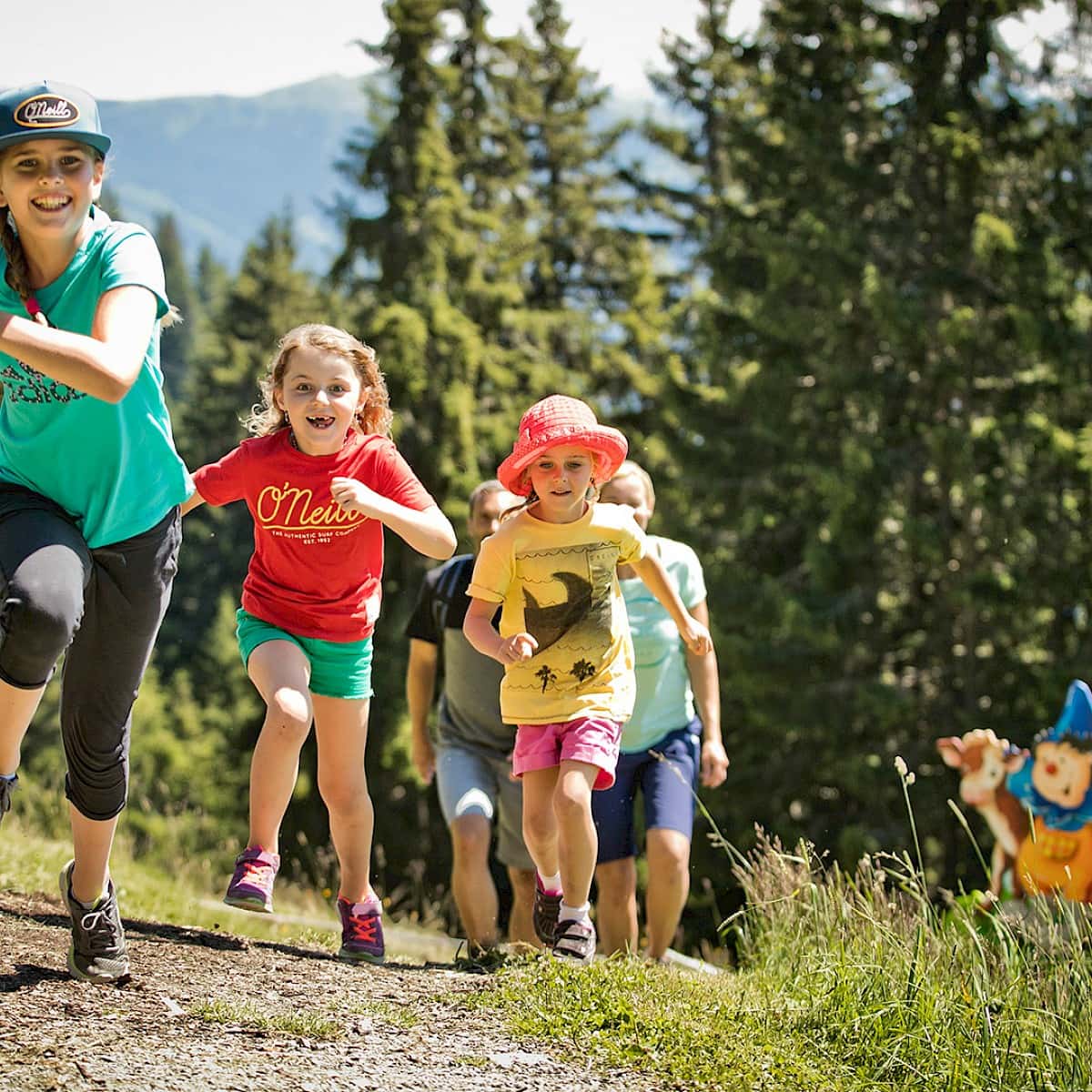 Montelinos hiking path in Saalbach | Zirmhof Apartments