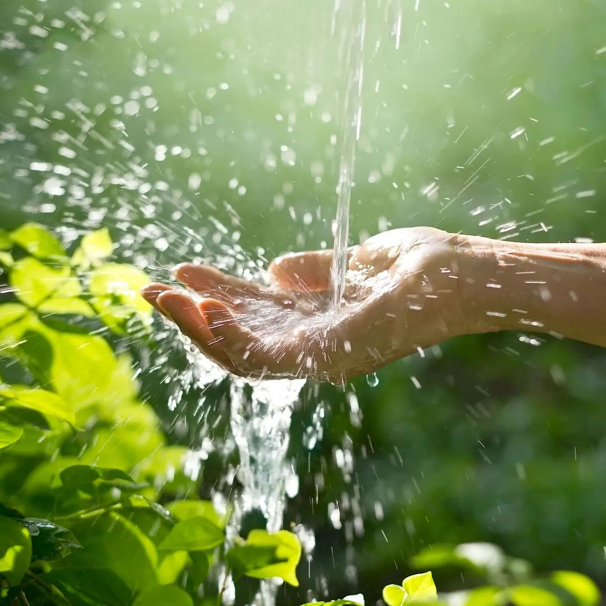Nachhaltigkeit mit Wasser aus der hauseigenen Quelle | Zirmhof Apartments