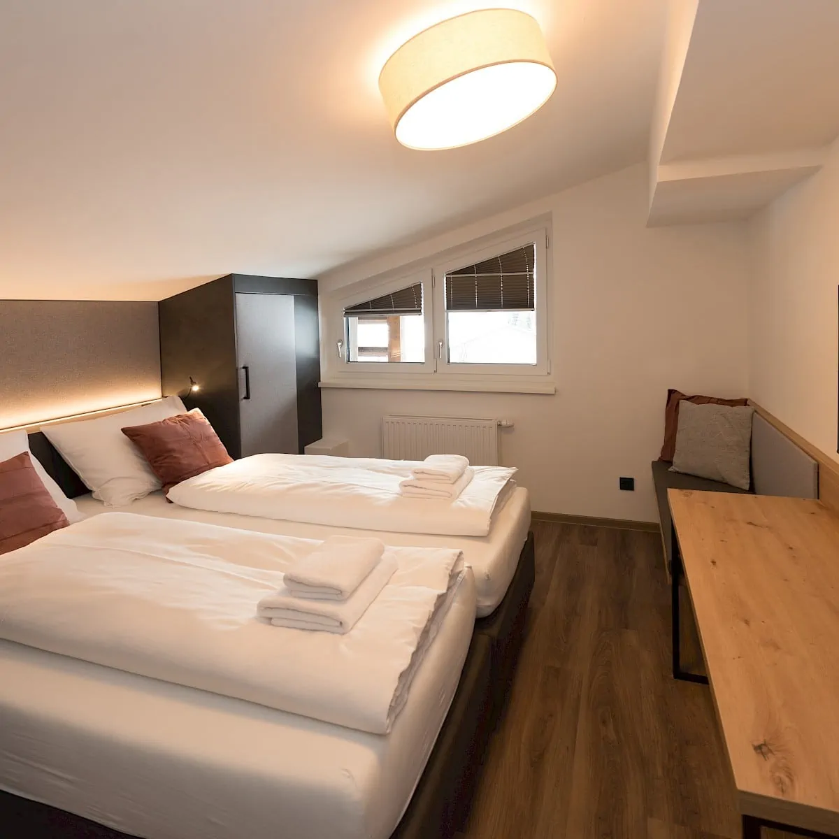 Schlafzimmer Zirm 14 | Zirmhof Apartments in Saalbach