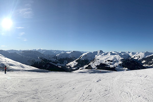 Orientierung im Skigebiet Saalbach