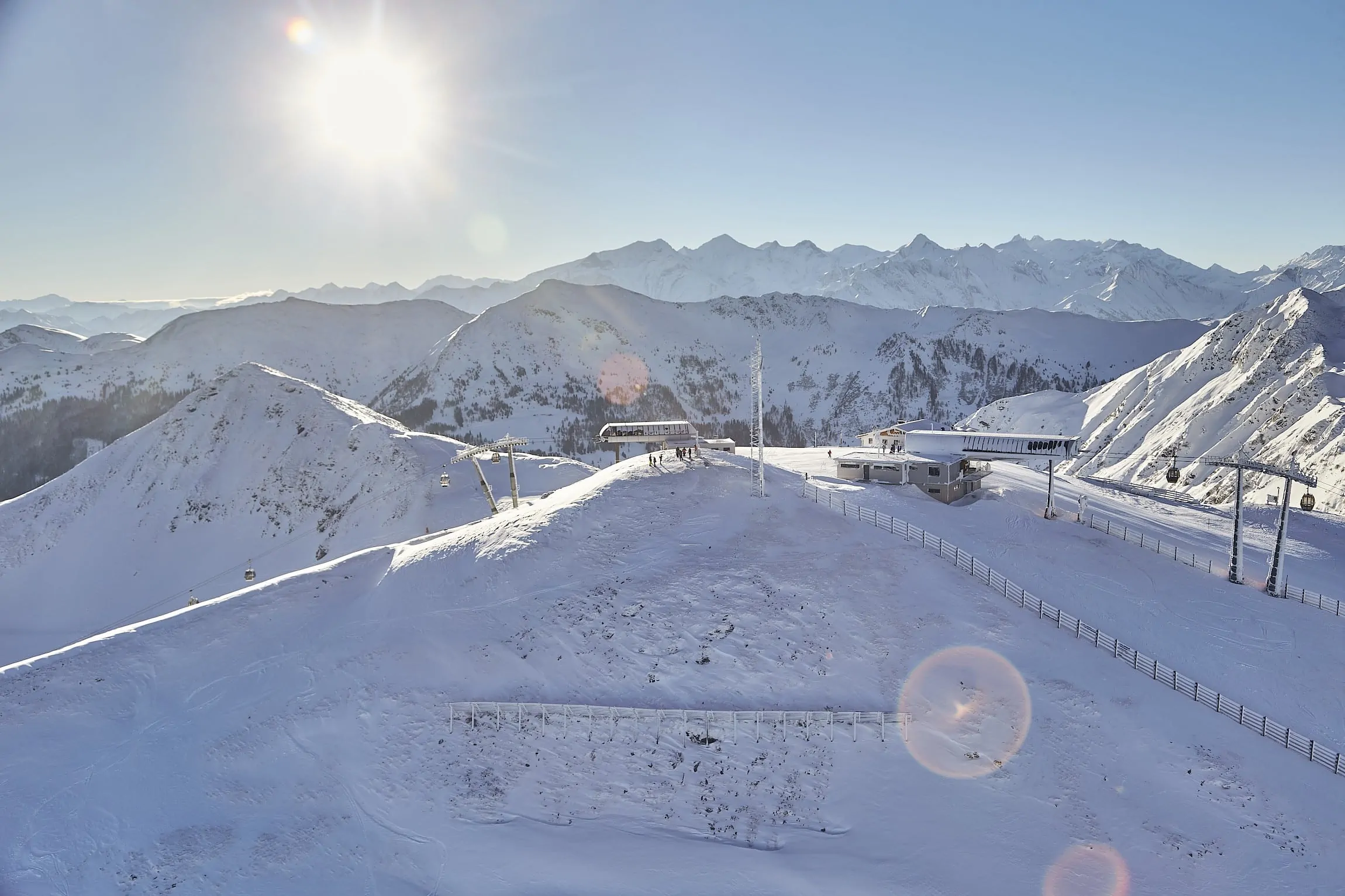 Landschap winter | Zirmhof Appartementen in Saalbach