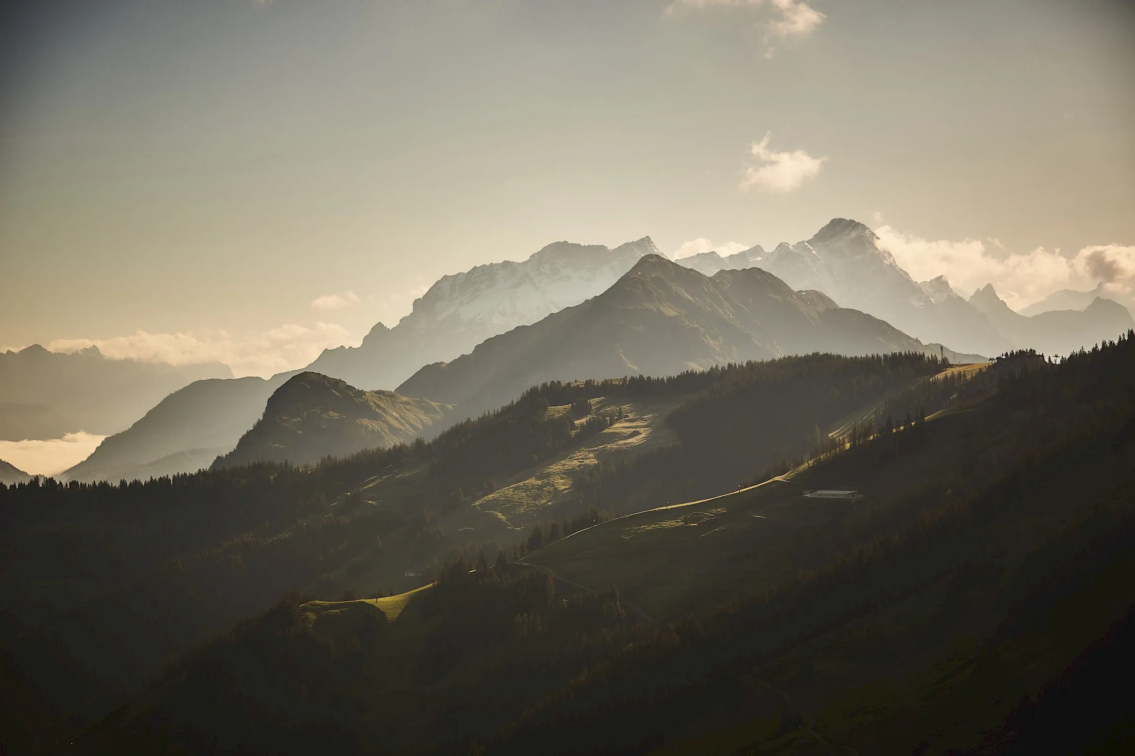 Landschaft Saalbach Hinterglemm | Der Zirmhof Apartments in Saalbach