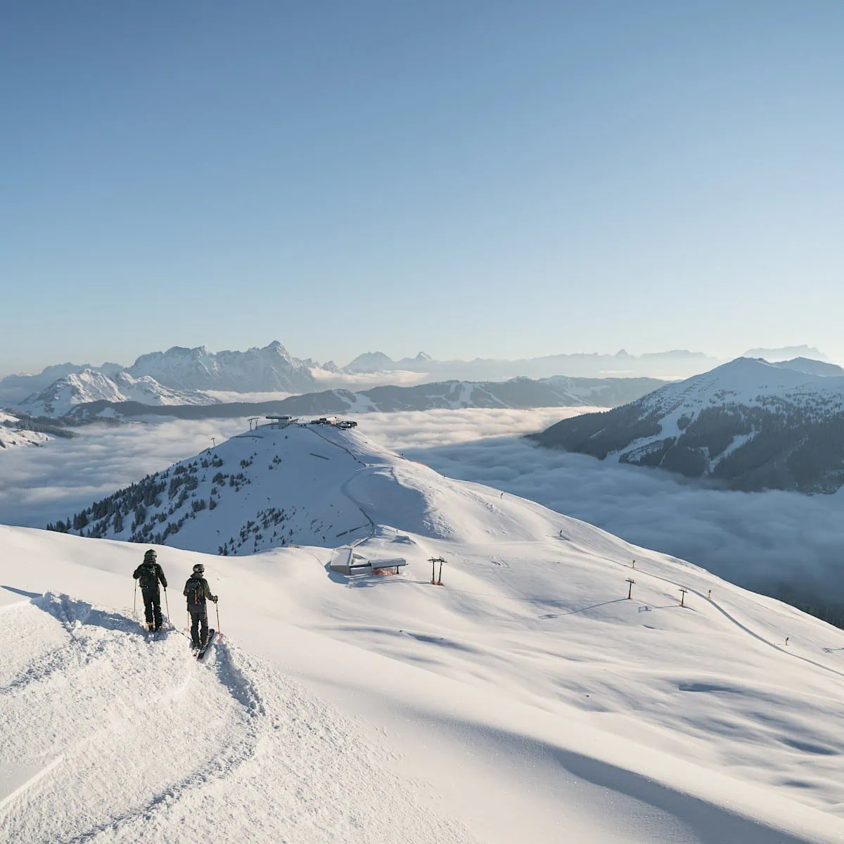 Freeriden in het voorjaar | Firnsneeuw op zijn best | Der Zirmhof in Saalbach