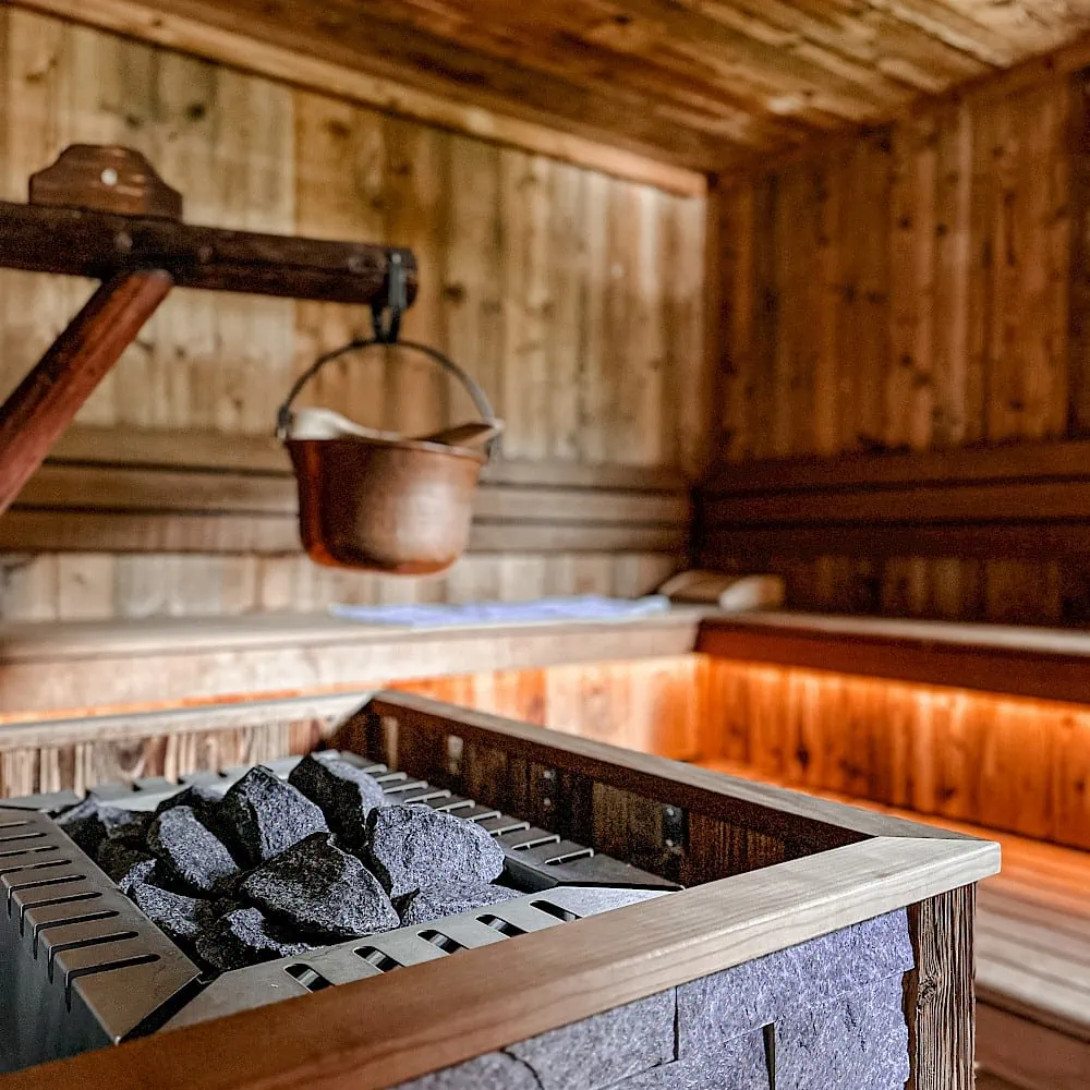 Finnish sauna in the Zirmhof